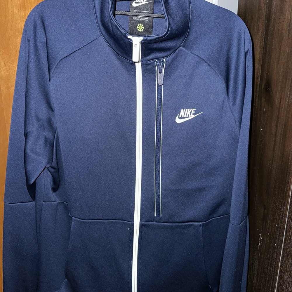 Nike Blue Performance Jacket with Athletic Fit